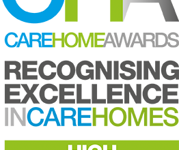 Care Home Awards High Commendation logo 2019